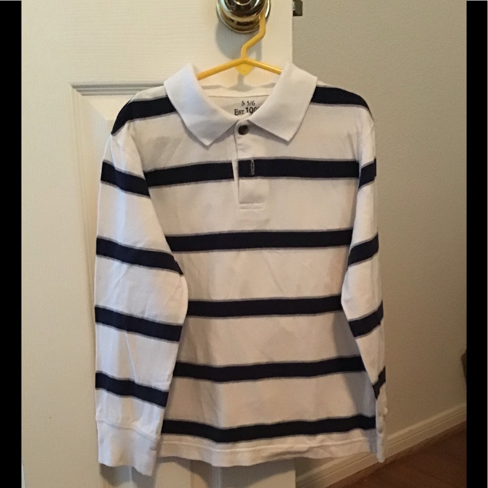 The Children’s Place long sleeve polo Sz small